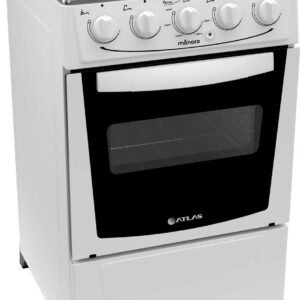 Fogão 4 Bocas Atlas Mônaco Plus Acendimento Automático Branco Fogão 4 Bocas Atlas Mônaco Plus Acendimento Automático Branco