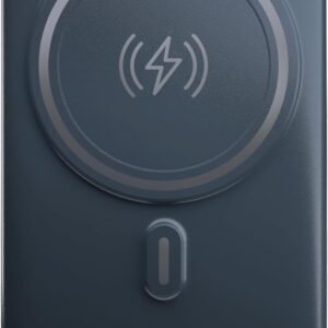 Geonav Power Bank, Carregador Portátil Universal por Indução 10.000mAh, Carregamento rápido*, Suporte Dobrável, Compatível com MagSafe®, PB10MAGSG, Cinza