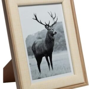LYOR – Porta-Retrato de Mdf Bege 13cm x 18cm