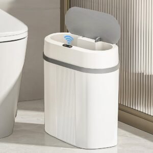 Lixeira 12 litros grande automática com sensor inteligente de aproximação para abrir e fechar Lixeira 12 litros grande automática com sensor inteligente de aproximação para abrir e fechar