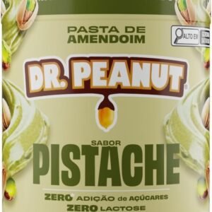 DR. PEANUT PASTA DE AMENDOIM PISTACHE 600G COM WHEY PROTEIN