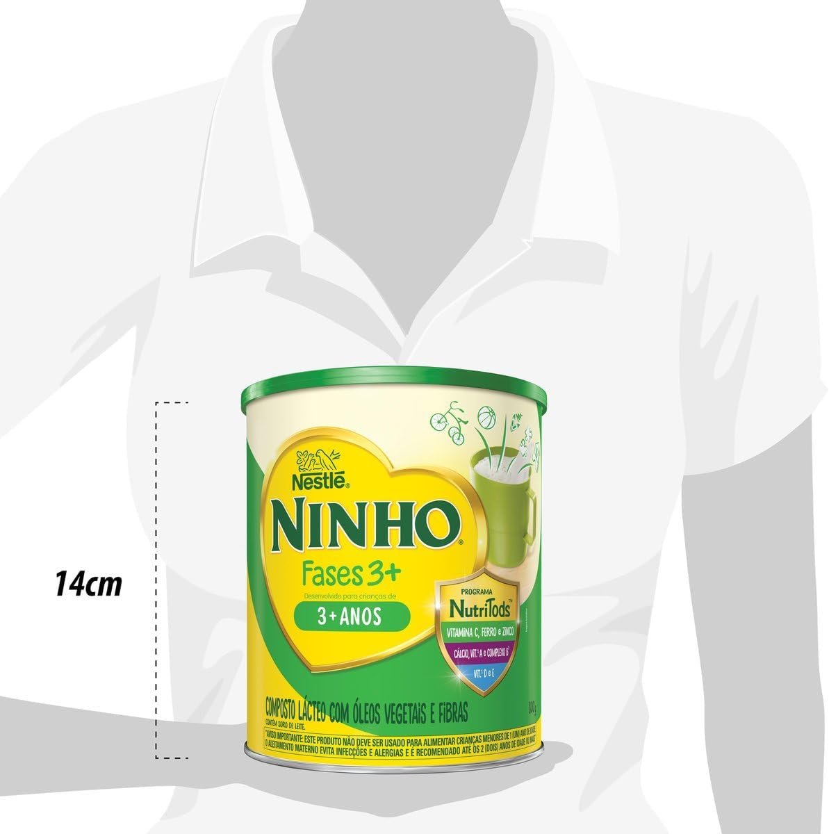 Ninho - Composto Lácteo Fases 3+, 800g - Imagem 6