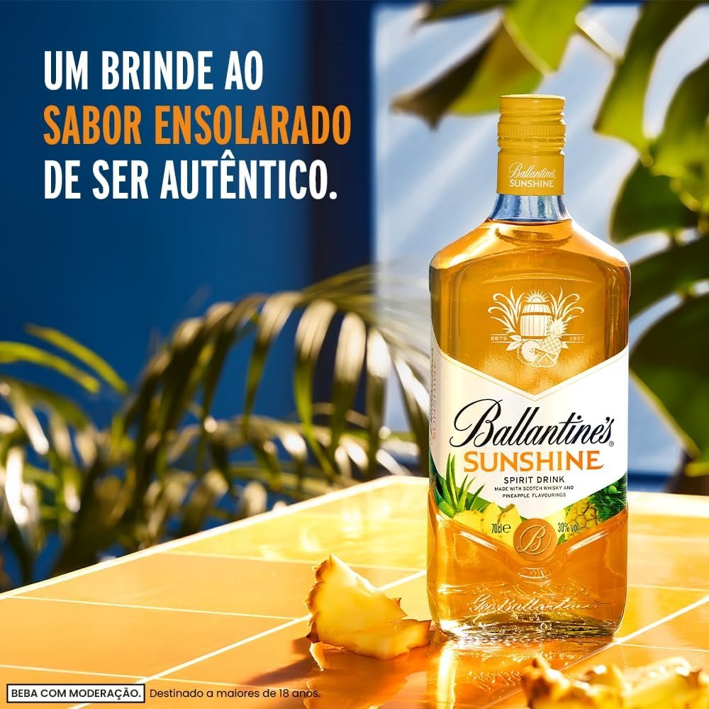 Whisky Ballantine's Sunshine Abacaxi - 700 ml - Imagem 5