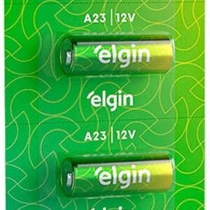 Bateria Alcalina A23 Cartela com 5 Unidades Elgin 12V Pilha