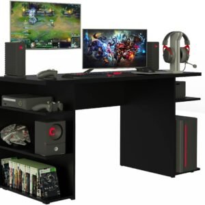 Mesa para Computador Gamer Madesa 9409 – Preto