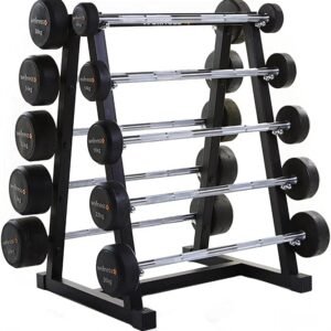 Estante Horizontal para 10 Barras Montadas Profissional Wellness – EM009