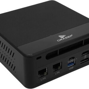 Mini Desktop Portátil Home/Office Intel Core i5-6300U (Até 3.0 GHz) 256GB SSD, 8GB RAM, Wi-Fi Dual Band e Bluetooth 4.2 com Saídas HDMI/DisplayPort, Windows 11 Pro