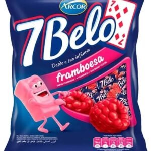 BALA 7 BELO 500g FRAMBOESA