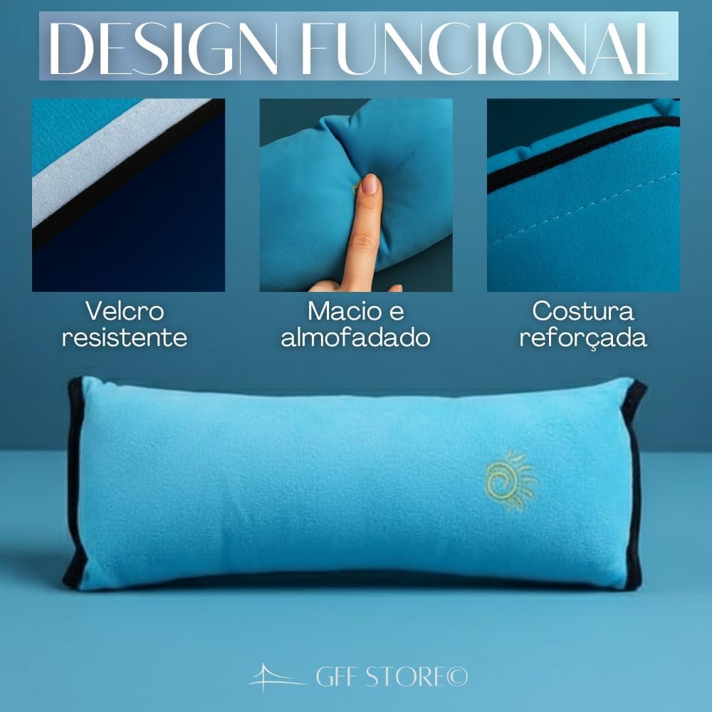 Almofada De Cinto De Segurança De Carro Protetor de Ombros para Automóvel Capa Para Proteção Dos Ombros Carros Protetor Conforto Premium - Imagem 3