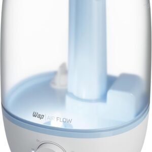 WAP Umidificador de Ar AIR FLOW U2 com Luminária e Difusor de Aromas, 2,3 Litros, Autonomia de até 23 horas, 25W Bivolt WAP Umidificador de Ar AIR FLOW U2 com Luminária e Difusor de Aromas, 2,3 Litros, Autonomia de até 23 horas, 25W Bivolt
