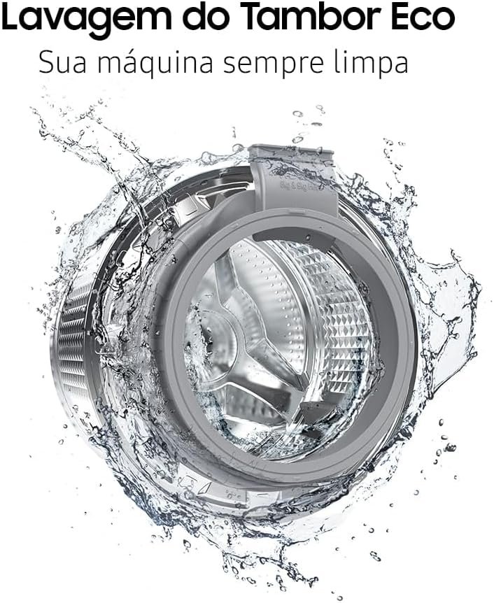 Samsung Lava e Seca Digital Inverter Ecobubble™ WD10M Branca 10.1kg 220V - Imagem 5
