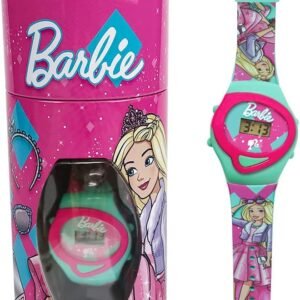 Barbie – Relógio Digital no Cofrinho, Multicor Barbie – Relógio Digital no Cofrinho, Multicor