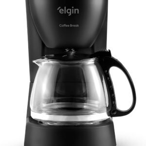 Cafeteira Elétrica 15 Xícaras Elgin Coffee Break Sistema Corta-pingos Preta 220V