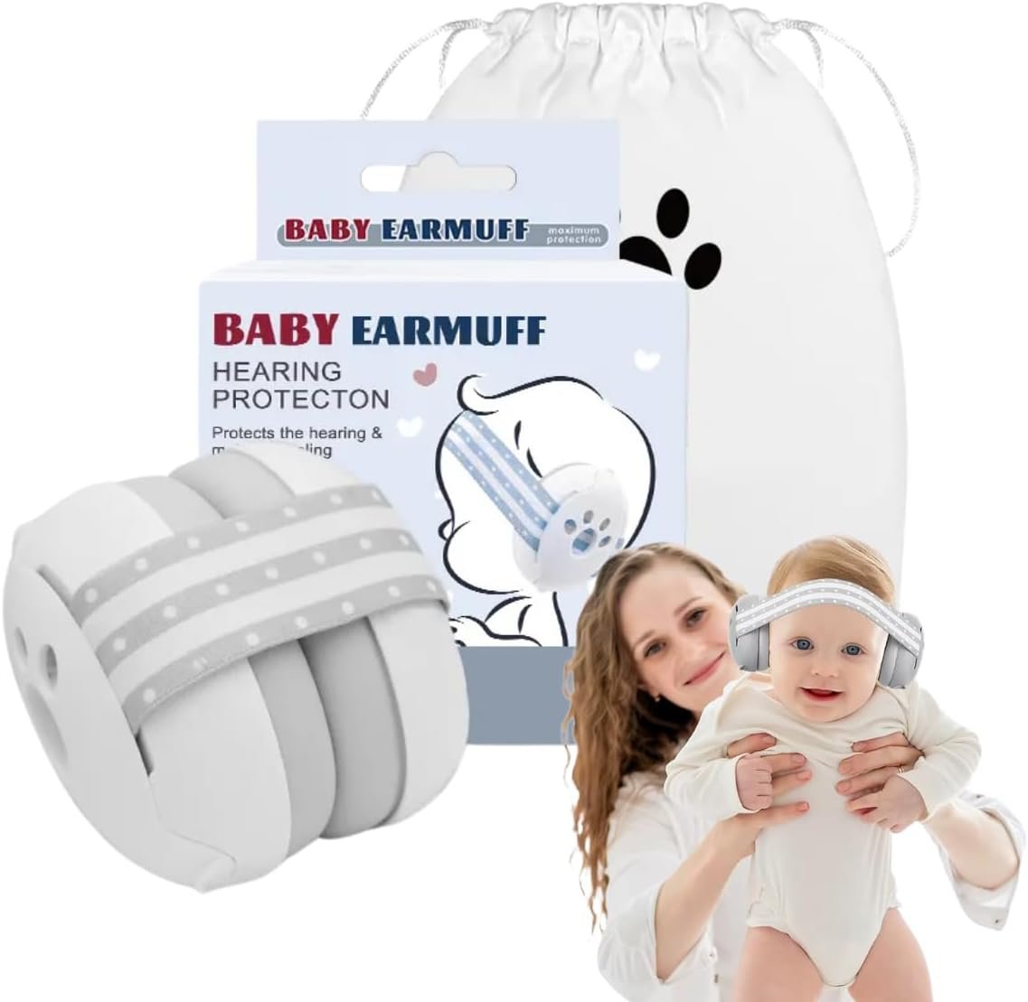 Abafador Protetor De Ruídos Infantil Autismo Confortável - Imagem 6