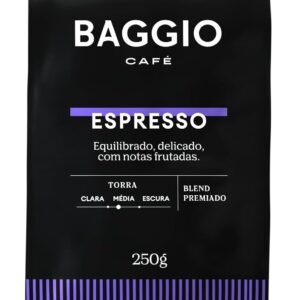 Baggio Café Café Torrado e Moído Espresso 250g