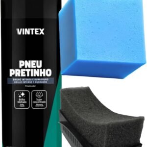 Kit Pneu Pretinho 500ML Vonixx – Aplicador Pretinho