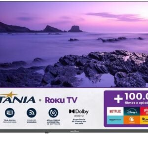 TV Smart TV 50” Britânia Roku TV LED Dolby Audio BTV50VA4REGB