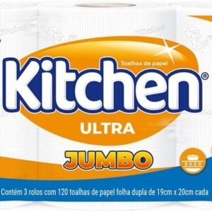 DEKEAN Papel Toalha Kitchen Ultra Jumbo 360 Folhas