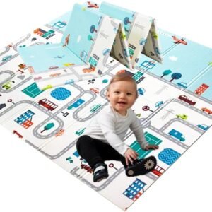 Tapete Térmico Emborrachado Dupla Face Infantil para Atividades Cidade 1,50 x 2,00M – IM43013