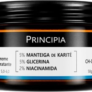 PRINCIPIA, Creme Hidratante Facial 5% Manteiga de Karité + 5% Glicerina + 2% Niacinamida CH-01 com 50g