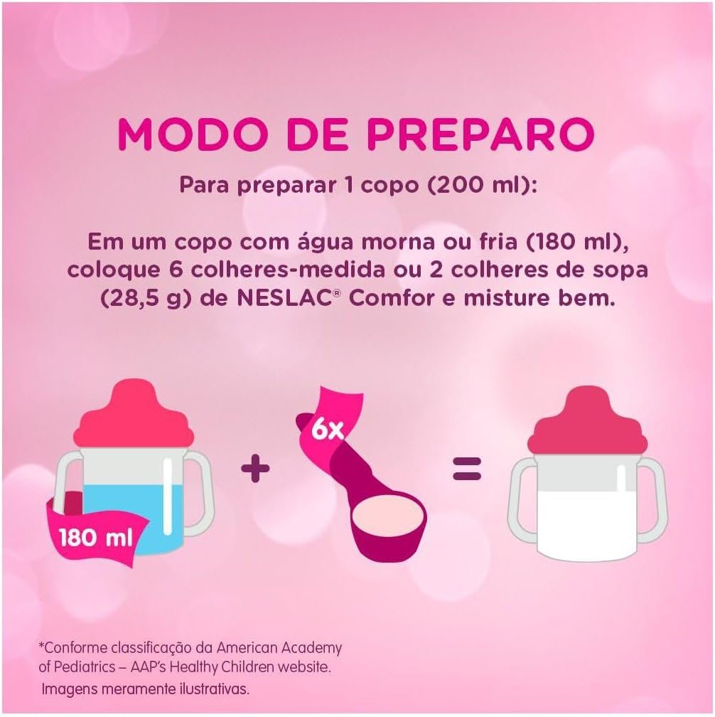 Composto Lácteo Neslac Comfor 800g - Imagem 7