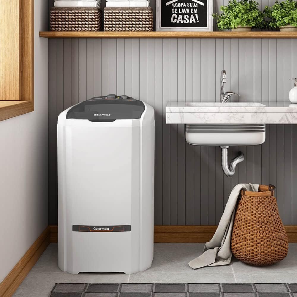 Colormaq Maquina de Lavar Roupa Semi Automatica Tanquinho 20kg LCS20 Branco 127V - Imagem 2