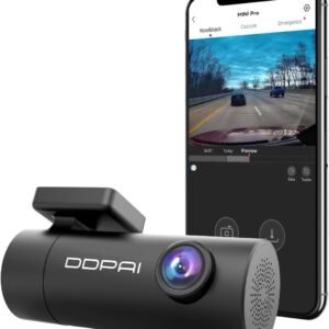 DDPAI Mini Pro Dash Cam, Câmera Veicular 1296P com Wi-Fi, Ângulo de 140° e Visão Noturna, Gravação de Emergência com Sensor G, Lente Rotativa 330°, Supercapacitor e Monitoramento 24h(Sem Cartão SD) DDPAI Mini Pro Dash Cam, Câmera Veicular 1296P com Wi-Fi, Ângulo de 140° e Visão Noturna, Gravação de Emergência com Sensor G, Lente Rotativa 330°, Supercapacitor e Monitoramento 24h(Sem Cartão SD)