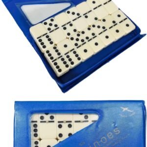 JOGO DE Dominó , Profissional De Osso Estojo Com 28 Peças