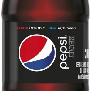 Refrigerante Pepsi Black Garrafa 200ml Garrafa, Pack C/12