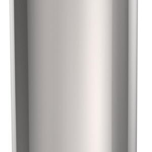 Tramontina Brazil 94538130 Lixeira com Pedal e Acabamento Polido e Balde Interno Removível, 30 L, Prata