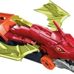 Hot Wheels City Pista de Brinquedo Reboque de Dragão para crianças a partir de 3 anos Hot Wheels City Pista de Brinquedo Reboque de Dragão para crianças a partir de 3 anos