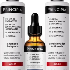 Principia Kit Antiqueda Trio Shampoo + Condicionar + Sérum Capilar