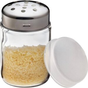 Euro Home – Queijeira de Vidro e Inox com Tampa