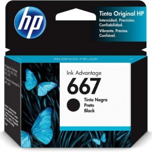 KIT 2 CARTUCHO DE TINTA HP 667 PRETO E COLOR ORIGINAL 3YM78L DESKJET INK ADVANTAGE 2776 KIT 2 CARTUCHO DE TINTA HP 667 PRETO E COLOR ORIGINAL 3YM78L DESKJET INK ADVANTAGE 2776