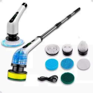 Esfregão elétrico giratório 7em 1 Esfregão elétrico giratório 7em 1