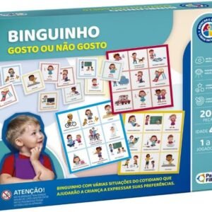 Pais & Filhos – Jogo Binguinho – Gosto Ou Não Gosto