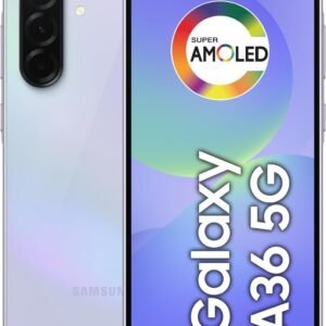 Celular Samsung Galaxy A36 5G 256GB, 8GB RAM, Recursos AI (Violeta)