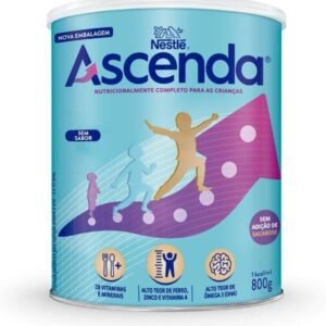 Suplemento Infantil Ascenda Sem Sabor 800g