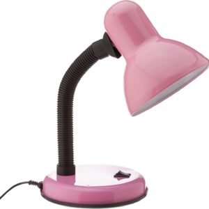 LUMINATTI BY DANURI Viking Luminária de Mesa, Rosa, Até 30 W