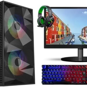 PC GAMER INTEL I5 3470-16GB DDR3 – SSD 240GB – MONITOR 19” – KIT GAMER: TECLADO, MOUSE E HEADSET