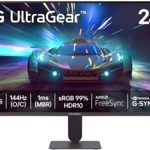 Monitor LG UltraGear™ 24G411A-B 24″,FHD, 144Hz, 1ms (MBR), NVIDIA G-SYNC, AMD FreeSync, HDR10