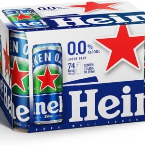 Heineken Cerveja Zero Lata 350ml Pack 12 Unidades