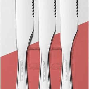 Conjunto De Facas Para Churrasco Aço Inox 3 Pç Tramontina Inox