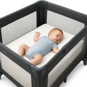 Colchão para Bebê Chiqueirinho 100cmx70cmx10cm Um Lado Impermeável Anti Ácar