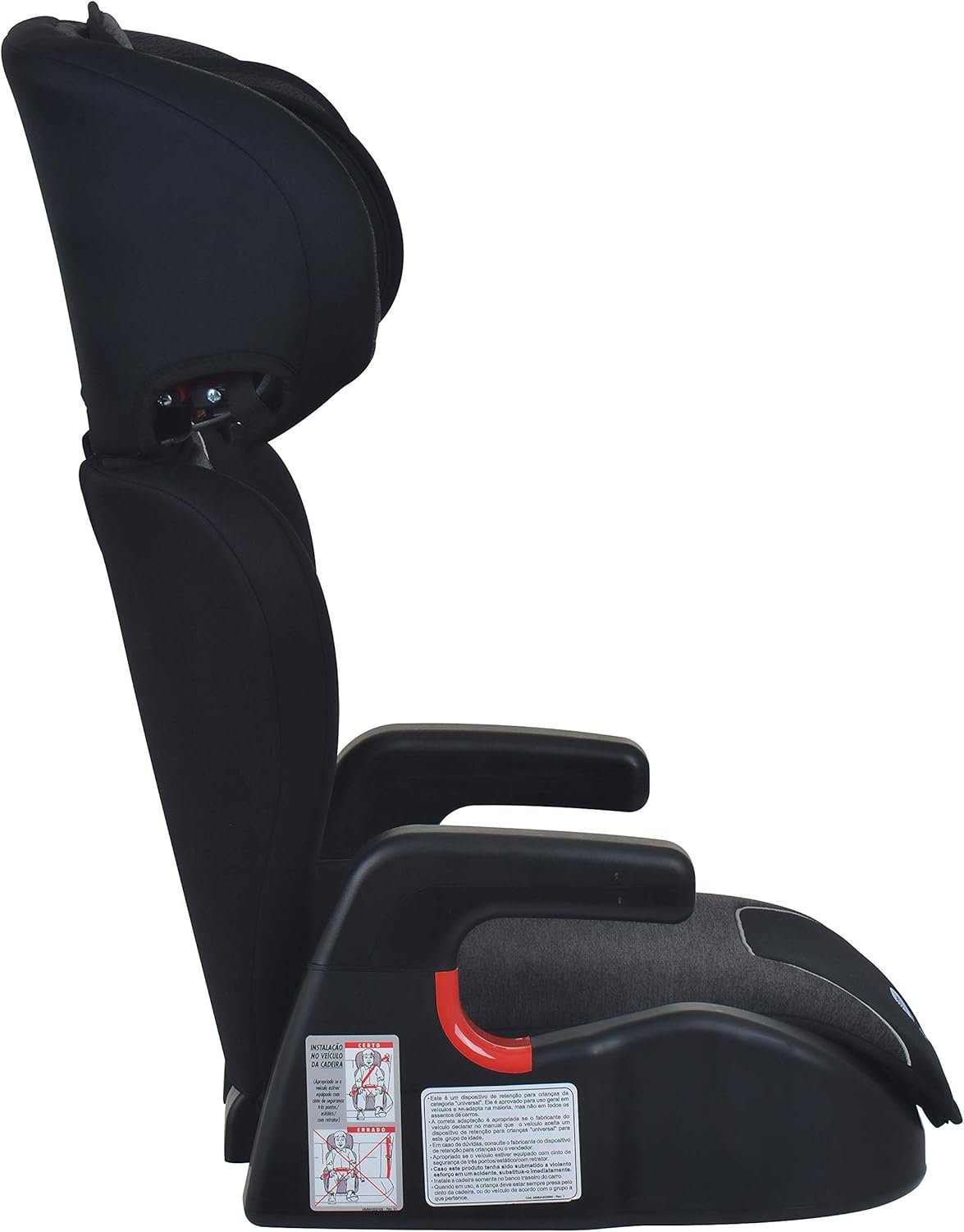 Burigotto Cadeira Para Auto Protege Reclinável 15-36 Kg Mesclado Preto - Imagem 2