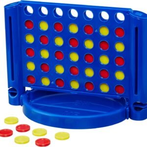Hasbro Gaming Connect 4 Grab and Go, Jogo Infantil Portátil para para 2 jogadores, brinquedo para crianças acima de 6 anos, presente