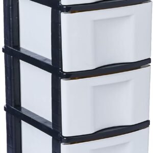 Gaveteiro Plástico Branco 4 Gavetas Agraplast 943