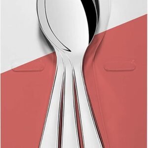 Conjunto De Colheres Para Sobremesa Aço Inox 3 Pç Tramontina Inox