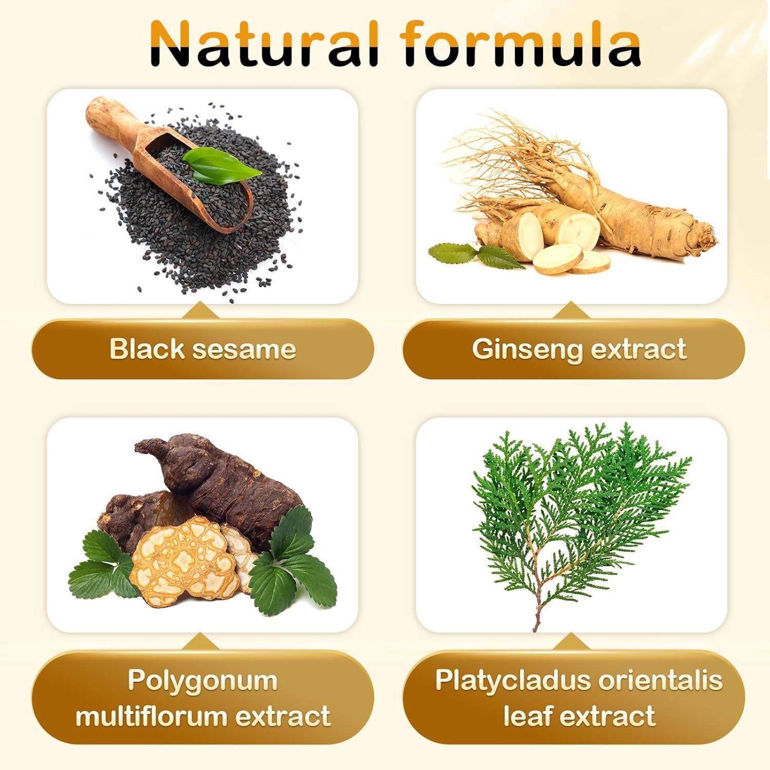 IIIMEIDU Xampu Tintura 3 em 1 Preto 350ml – Cobre Cabelos Brancos em Minutos, Com Ervas Naturais, Sem Amônia, Cor Preta Duradoura, Cobre Grisalhos com Facilidade, Para Homens e Mulheres - Imagem 2