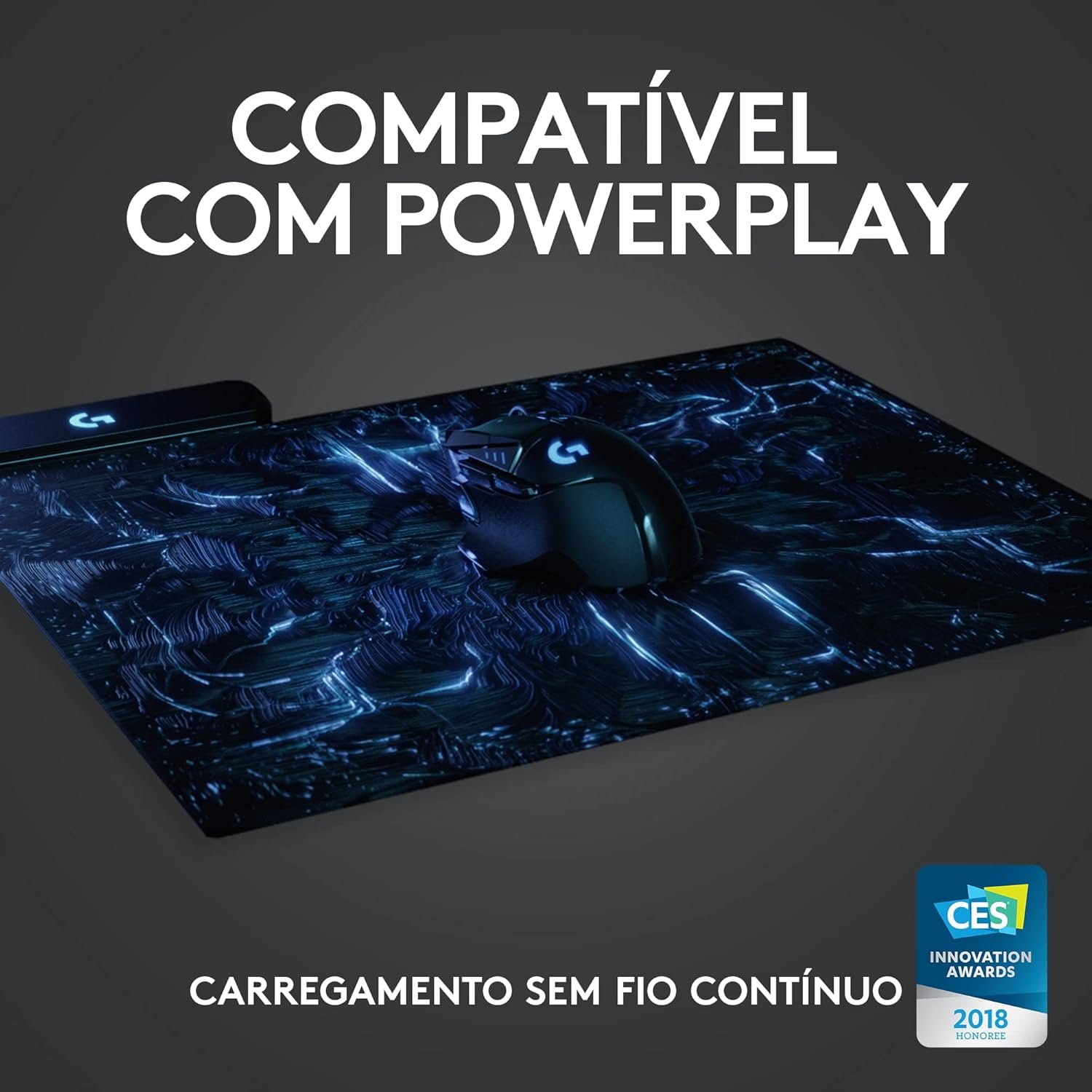 Mouse Gamer Sem Fio Logitech G502 LIGHTSPEED com Tecnologia RGB LIGHTSYNC, Ajustes de Peso, 11 Botões Programáveis, Sensor HERO 25K e Bateria Recarregável - Compatível com POWERPLAY - Imagem 5
